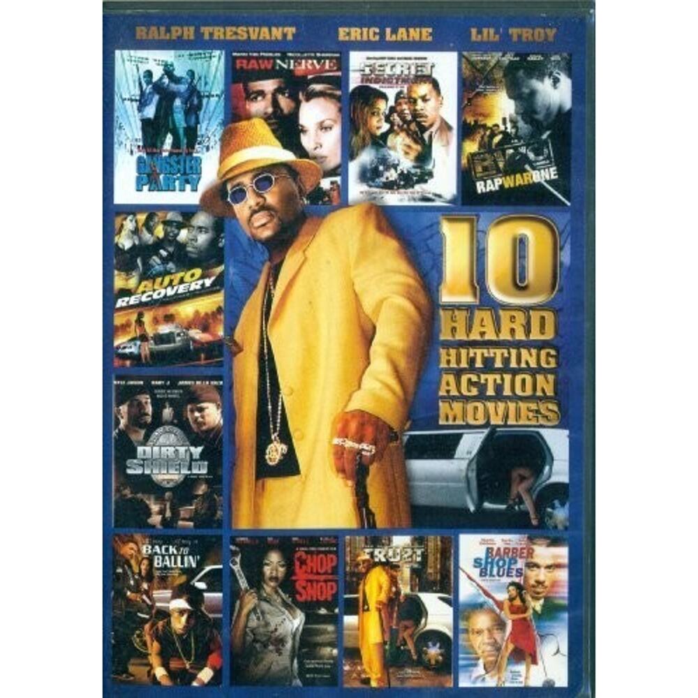 10 Hard Hitting Action Movies (DVD)